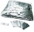 SF metallic confetti 55x17mm - bulkbag 1kg Silver